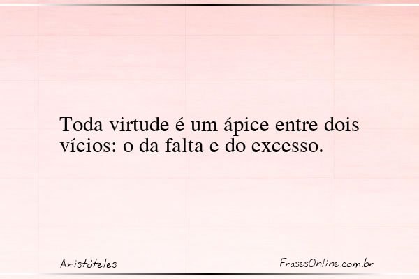 Frase de Aristóteles