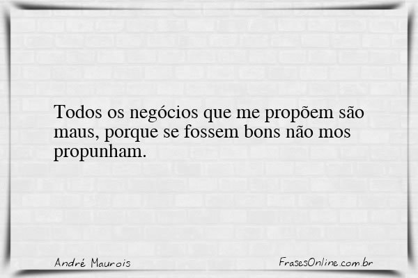 Frase de André Maurois
