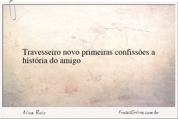 Frase de Alice Ruiz