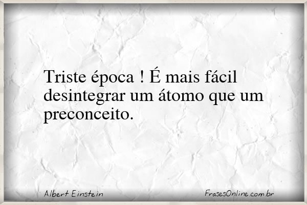 Frase de Albert Einstein