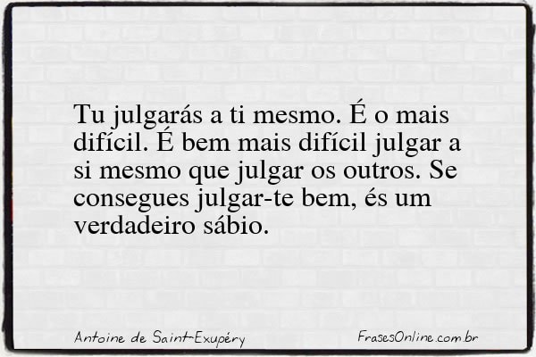 Frase de Antoine de Saint-Exupéry