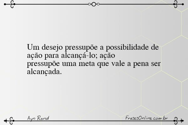 Frase de Ayn Rand