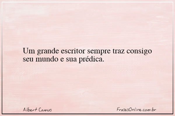Frase de Albert Camus