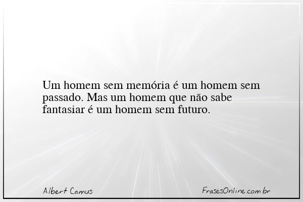 Frase de Albert Camus