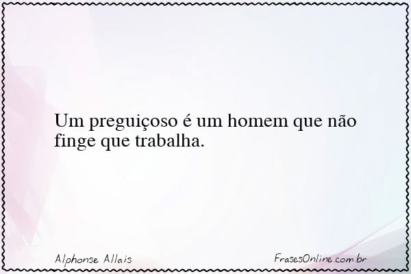 Frase de Alphonse Allais