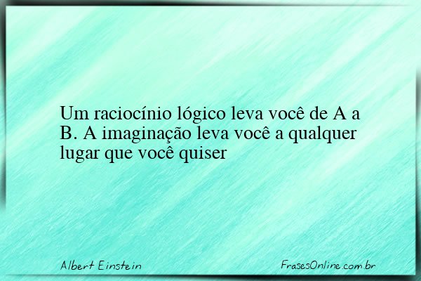 Frase de Albert Einstein