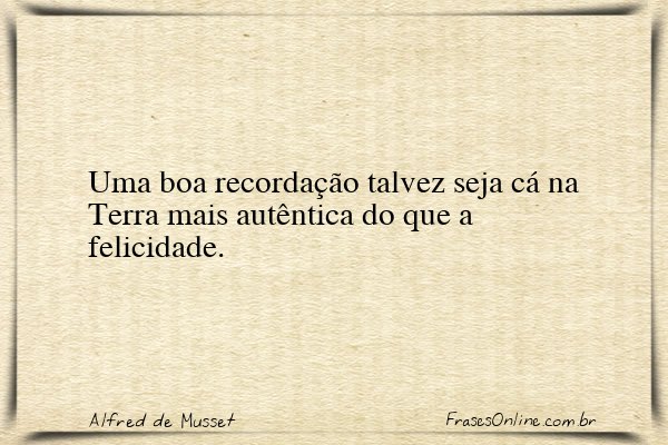 Frase de Alfred de Musset