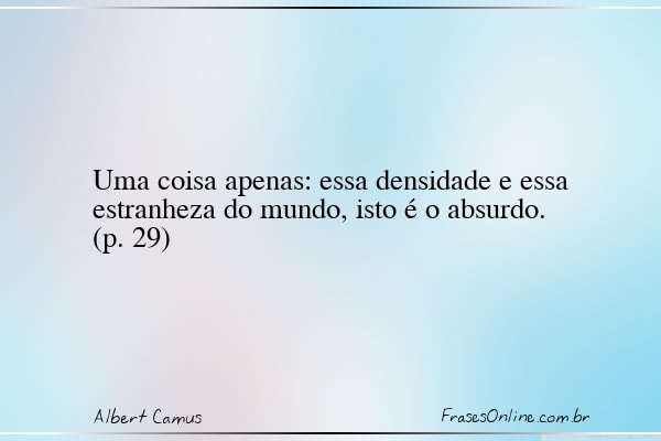 Frase de Albert Camus