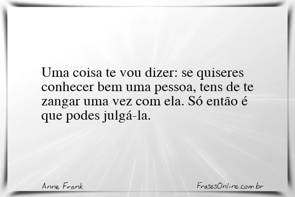 Frase de Anne Frank
