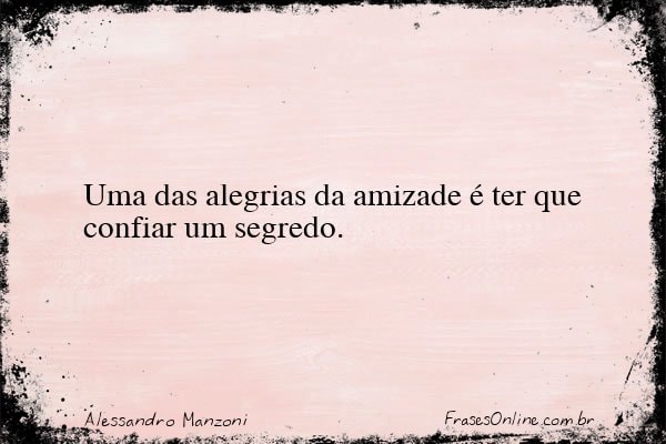 Frase de Alessandro Manzoni