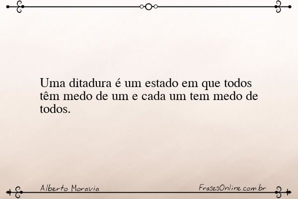 Frase de Alberto Moravia