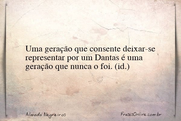 Frase de Almada Negreiros