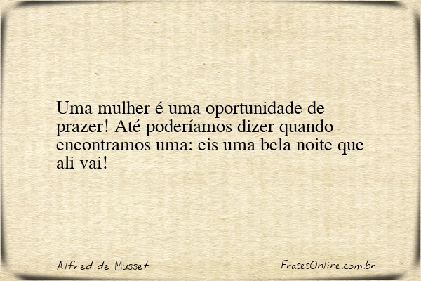 Frase de Alfred de Musset