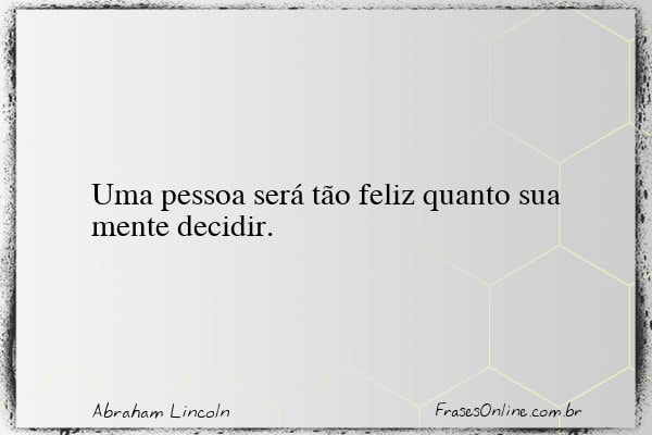 Frase de Abraham Lincoln