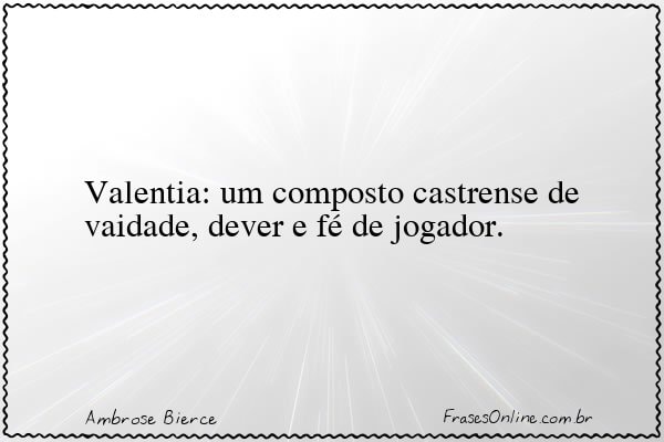 Frase de Ambrose Bierce
