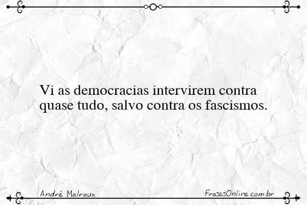 Frase de André Malraux