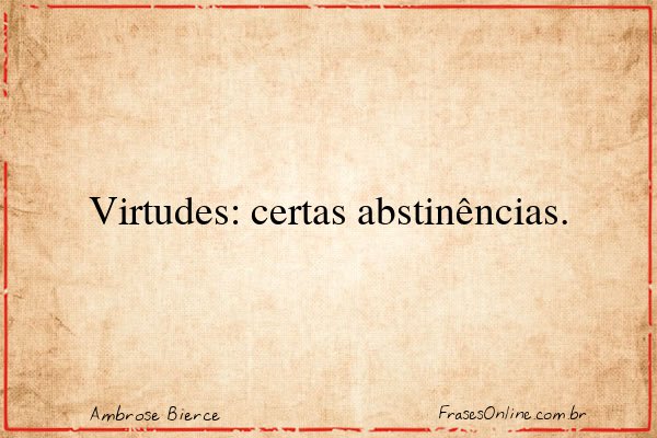Frase de Ambrose Bierce