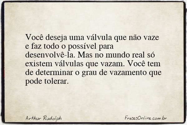 Frase de Arthur Rudolph