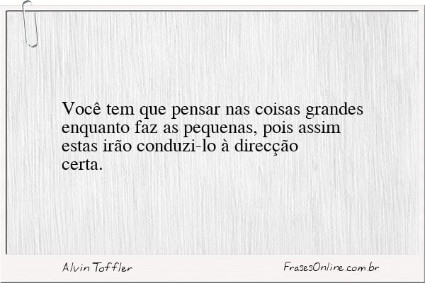 Frase de Alvin Toffler