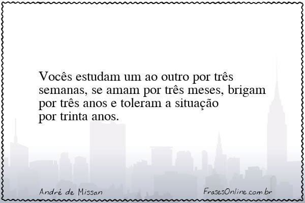 Frase de André de Missan