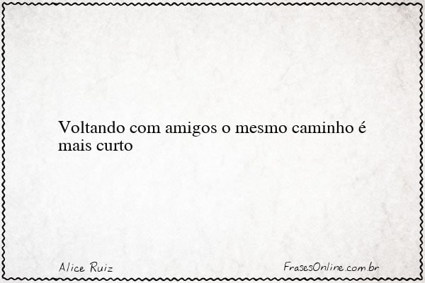 Frase de Alice Ruiz