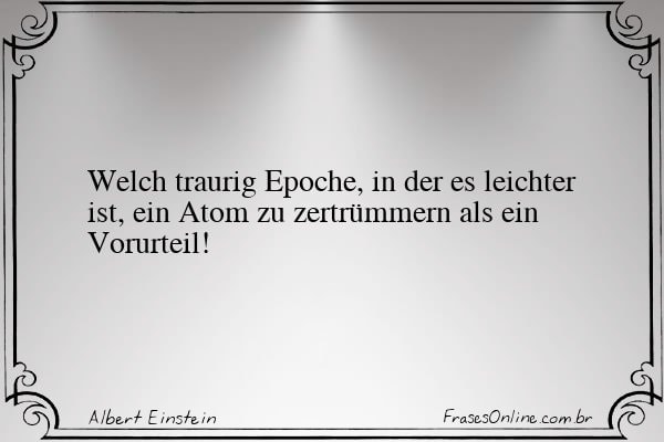 Frase de Albert Einstein