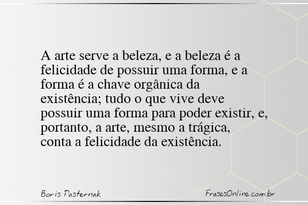 Frase de Boris Pasternak