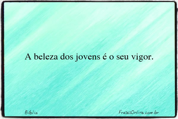 Frase de Bíblia