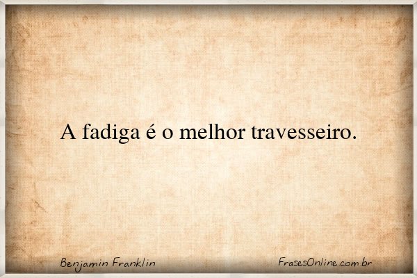 Frase de Benjamin Franklin
