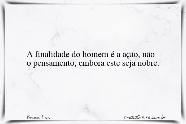 Frase de Bruce Lee