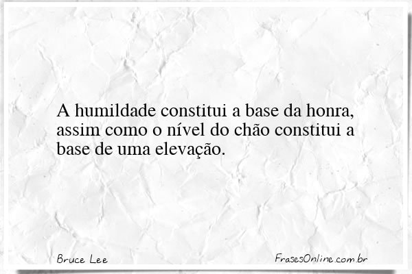 Frase de Bruce Lee