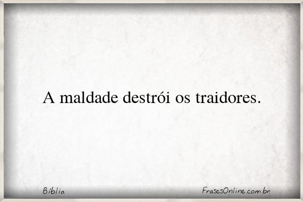 Frase de Bíblia