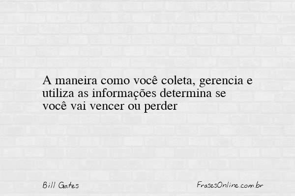 Frase de Bill Gates