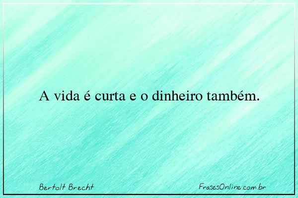 Frase de Bertolt Brecht