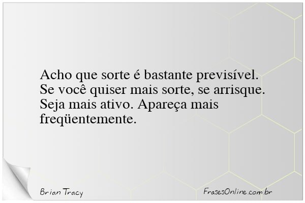 Frase de Brian Tracy