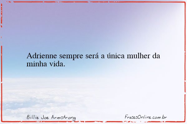 Frase de Billie Joe Armstrong