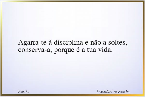 Frase de Bíblia