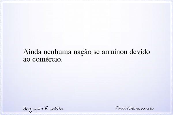 Frase de Benjamin Franklin