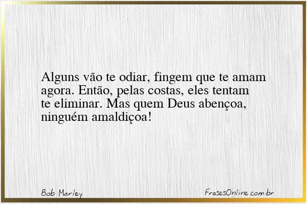 Frase de Bob Marley