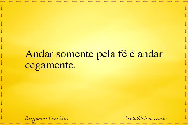 Frase de Benjamin Franklin