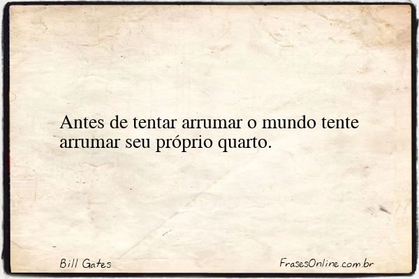 Frase de Bill Gates