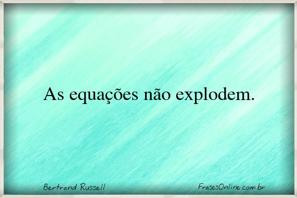 Frase de Bertrand Russell