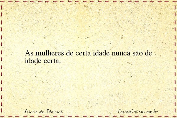 Frase de Barão de Itararé