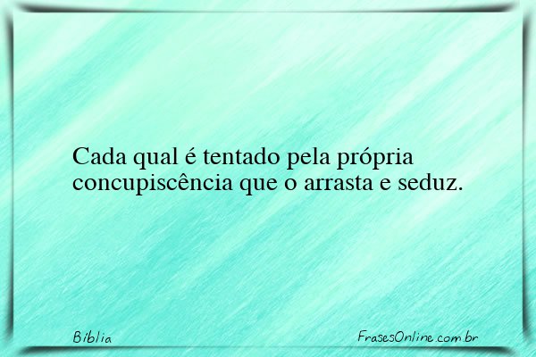 Frase de Bíblia