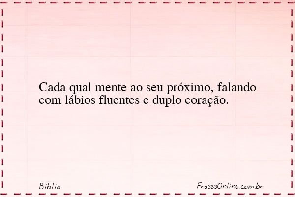 Frase de Bíblia