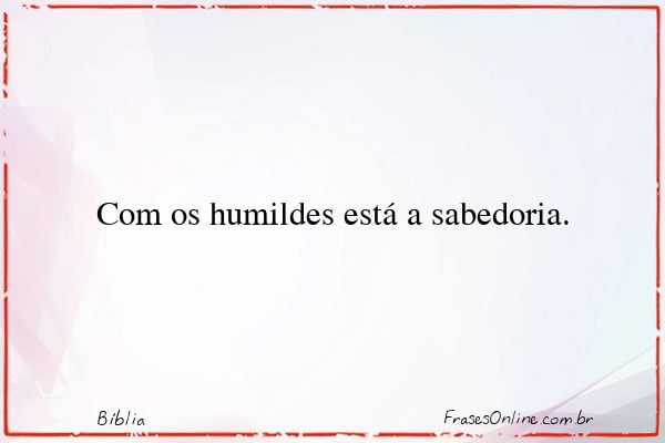 Frase de Bíblia