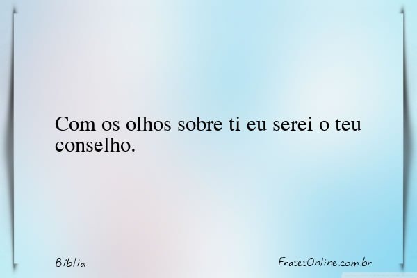 Frase de Bíblia