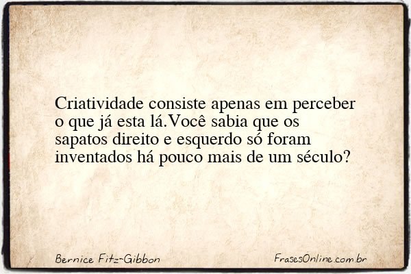 Frase de Bernice Fitz-Gibbon