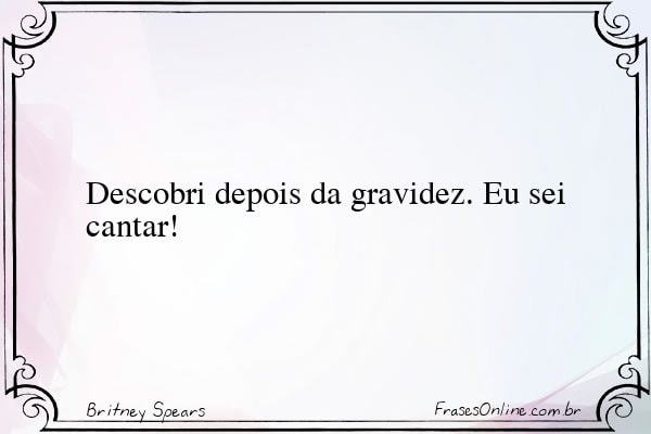 Frase de Britney Spears