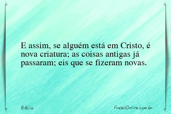 Frase de Bíblia